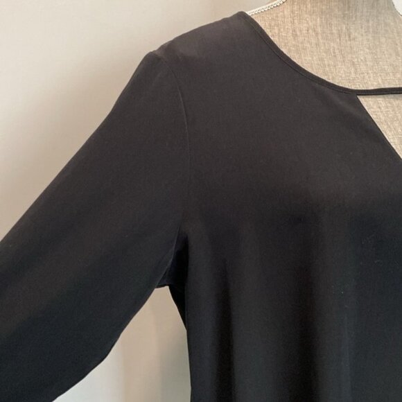 Liz Lange Black Long Sleeve Blouse Size XL - Picture 5 of 13